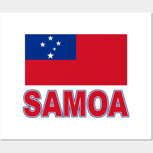 The Pride of Samoa - Samoan Flag Design Posters and Art